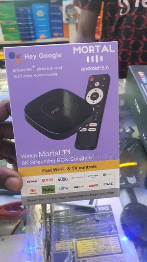 Mortal T1 Tv Box Android 16