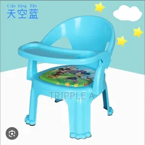 Children's Plastic Dinning Armchair Stool