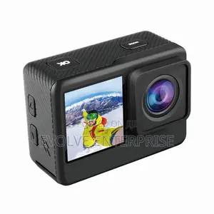 Porodo Lifestyle Waterproof Action Camera 900mah - Black