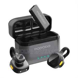 Porodo Movo Lavalier Microphone Type-C Connector - Black