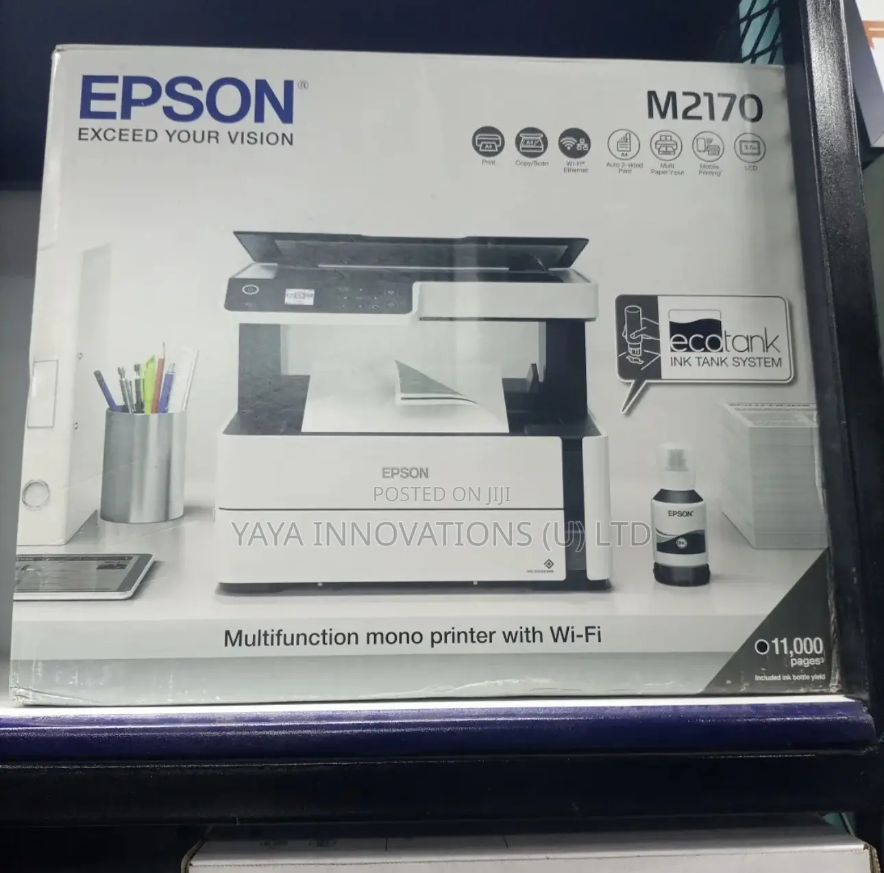 Epson Ecotank M2170 Black on White Printer