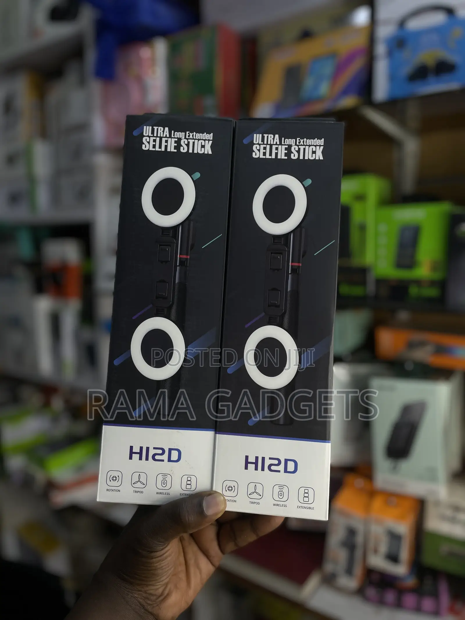 H12d Ultra Long Extended Selfie Stick, a Versatile 4-in-1