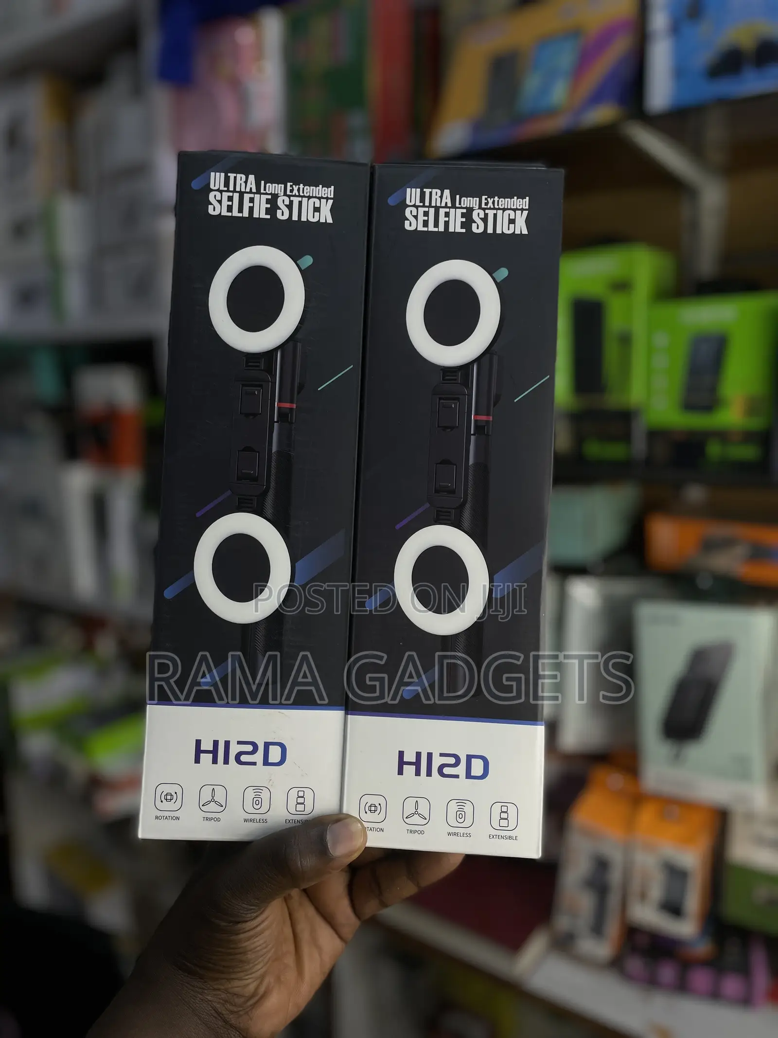 H12d Ultra Long Extended Selfie Stick, a Versatile 4-in-1