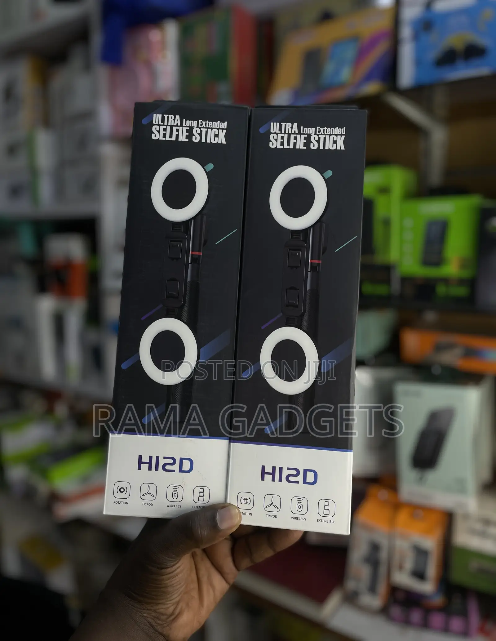 H12d Ultra Long Extended Selfie Stick, a Versatile 4-in-1