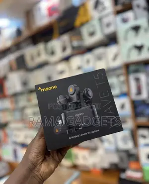 Maono Wave T5 Wireless Lavalier Microphone.