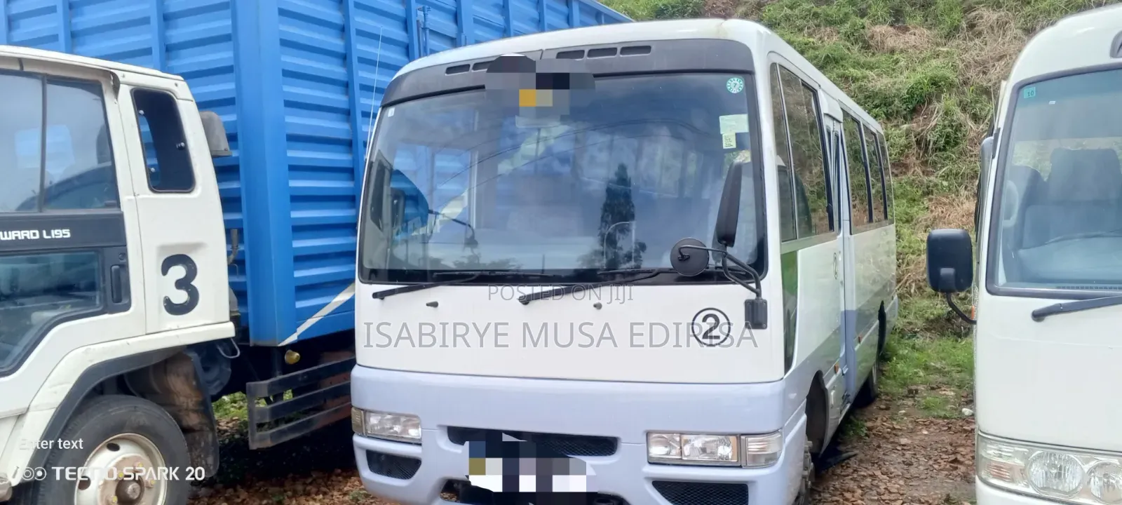 Toyota Coaster 2011 White