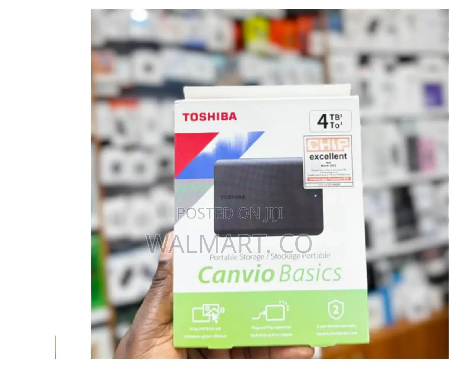 Toshiba 4tb External Hard Disk