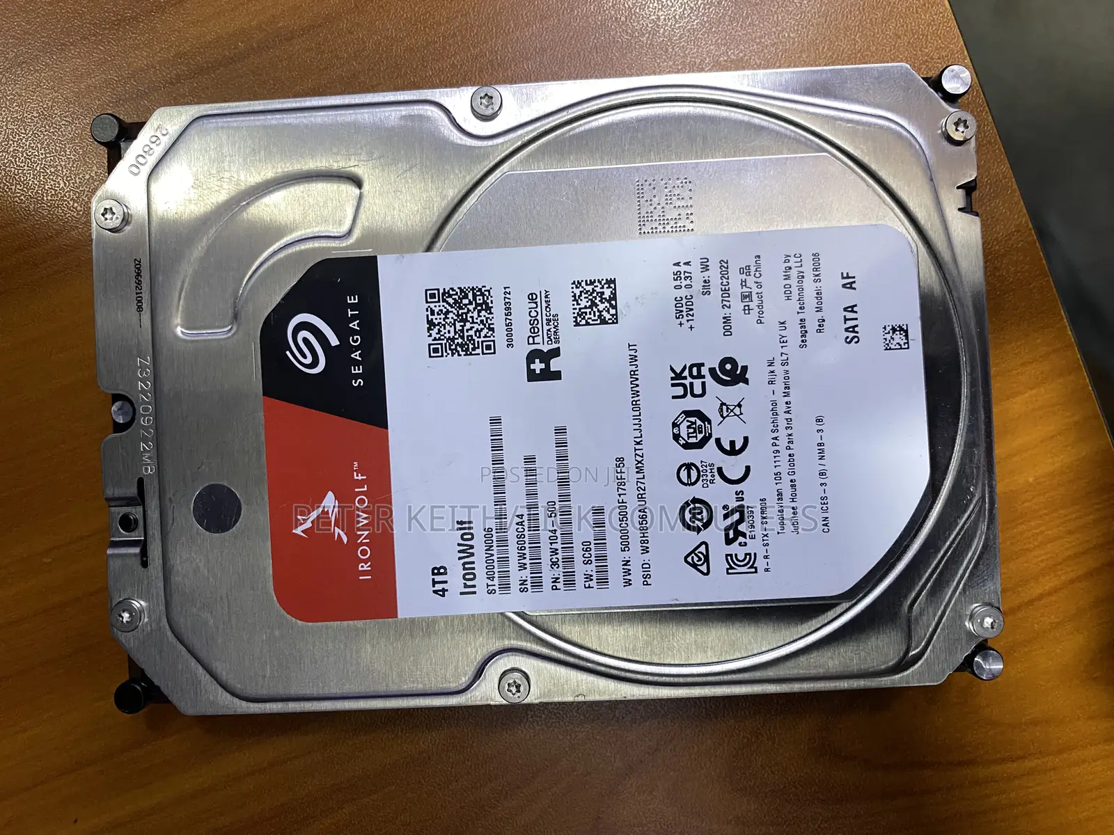 Original Seagate 4tb Internal HDD Model St4000vn006 for Desktops,Dvrs