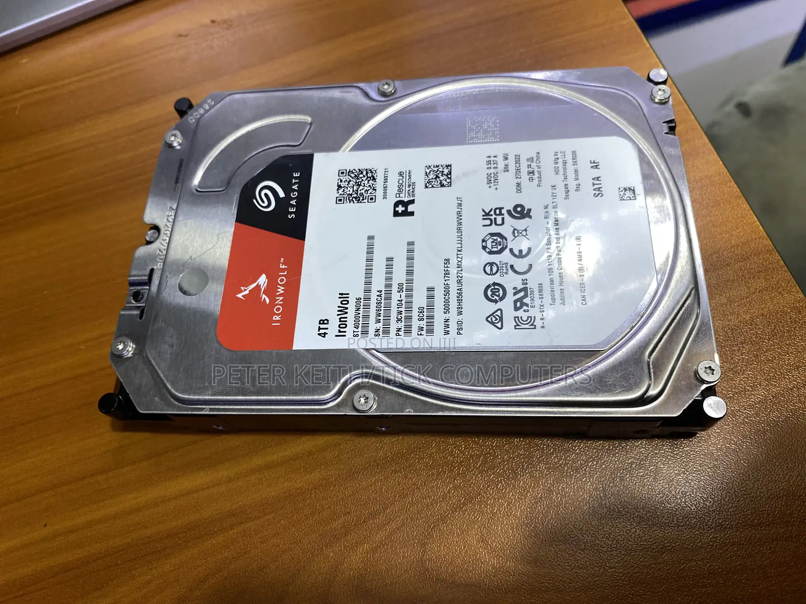 Original Seagate 4tb Internal HDD Model St4000vn006 for Desktops,Dvrs