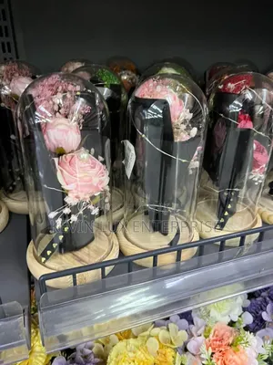 Led Decoration Flower Glass