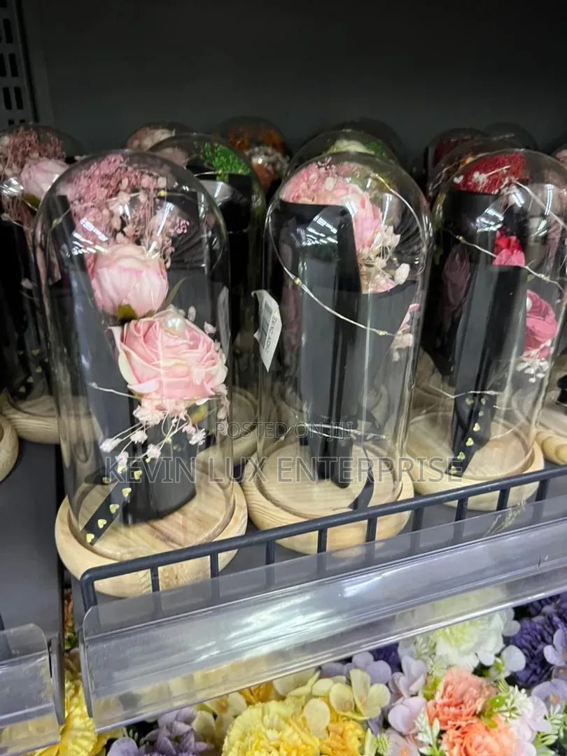 Led Decoration Flower Glass