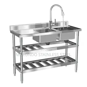 Commercial Stainless Sink 3_ Tray