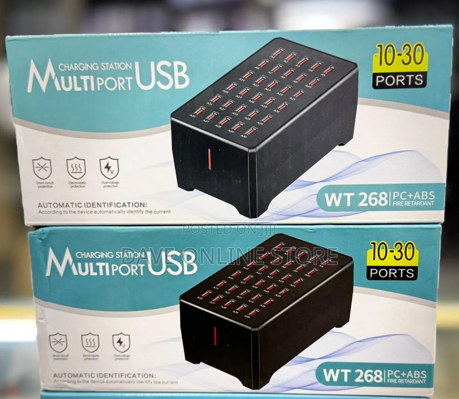 30 Ports Multiport Usb Charging Station