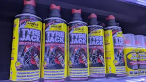 Emergency Tyre Jack Inflator Sealer 340ml