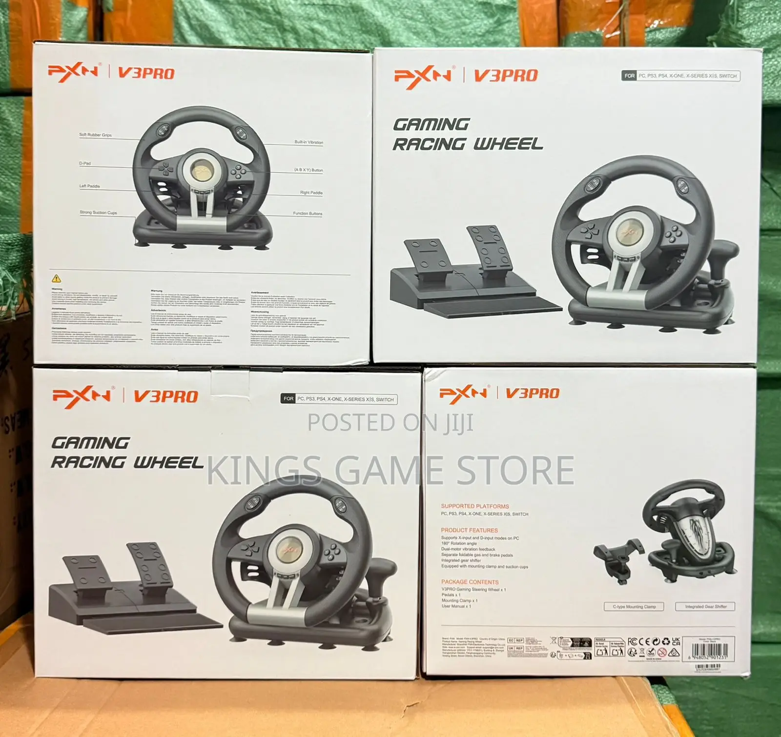 PXN V3 Pro Racing Wheel Wireless