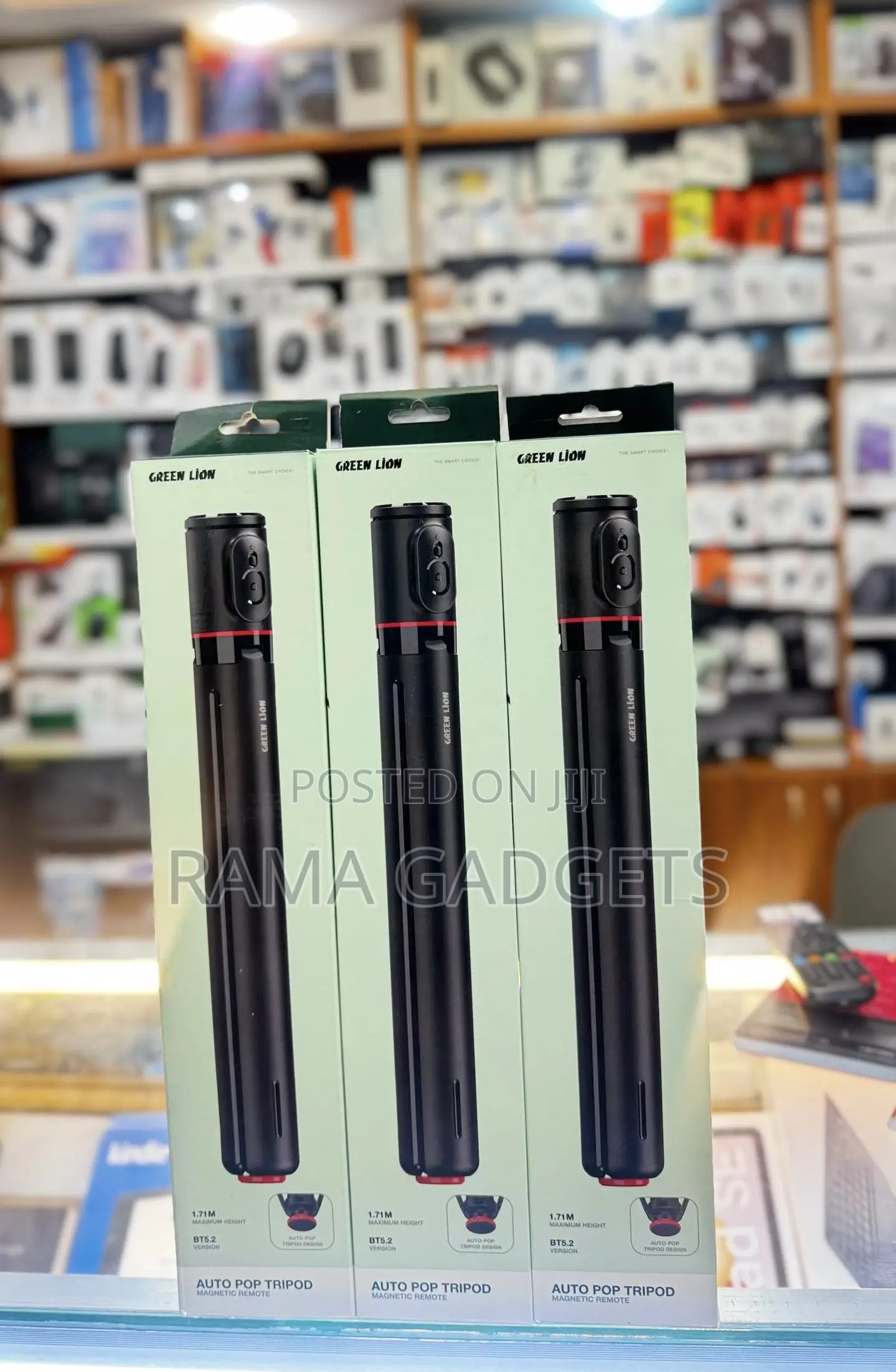 Green Lion Auto Pop Tripod
