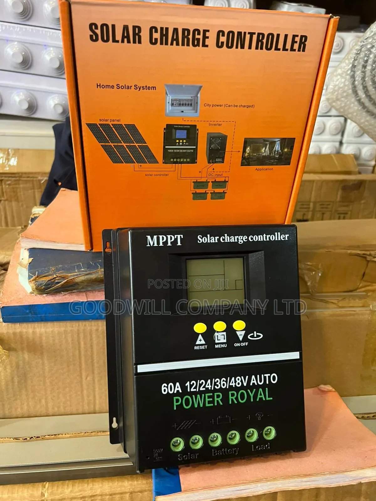60a Interstellar Warrior MPPT Solar Charge Controller
