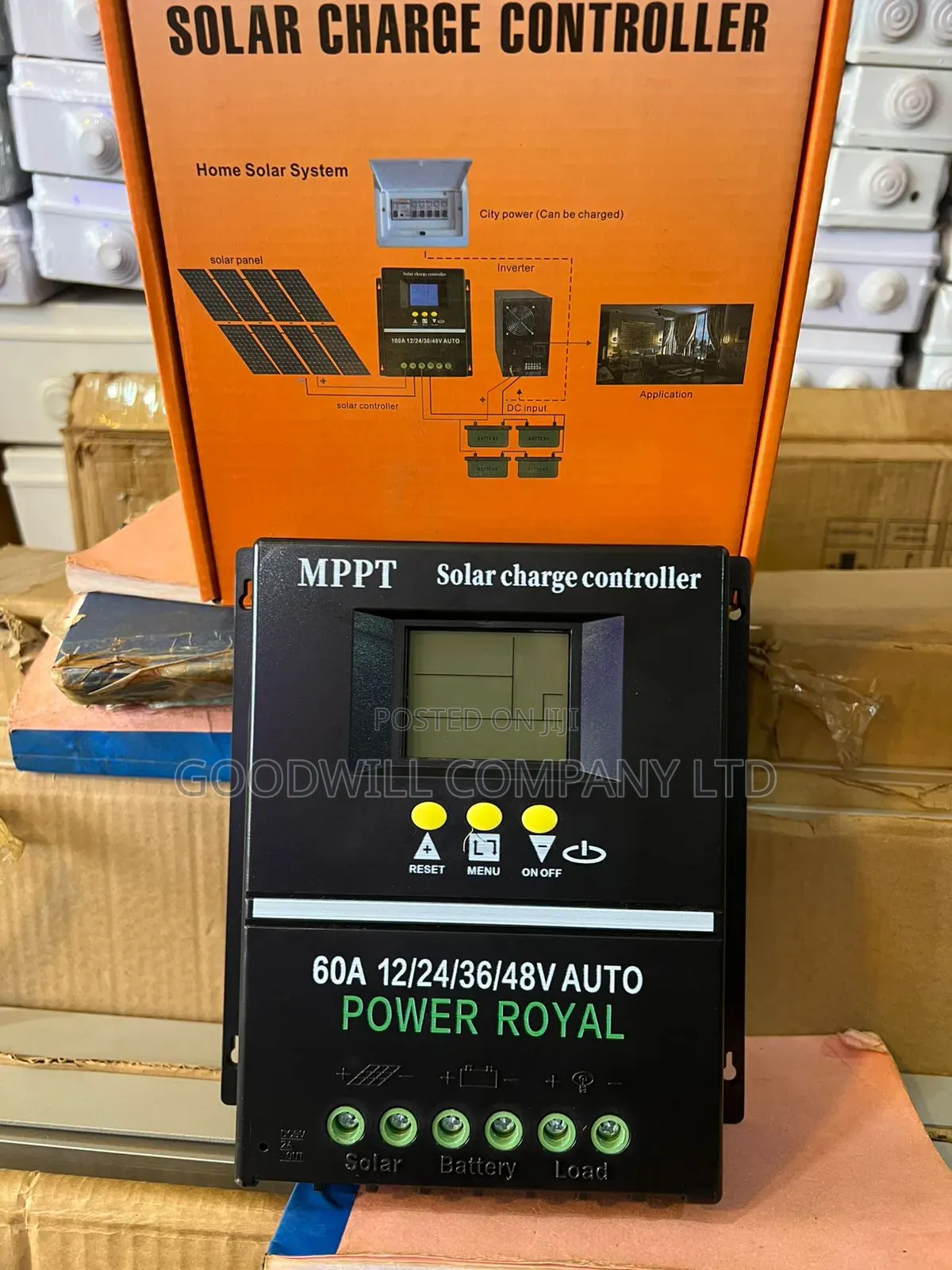 60a Interstellar Warrior MPPT Solar Charge Controller