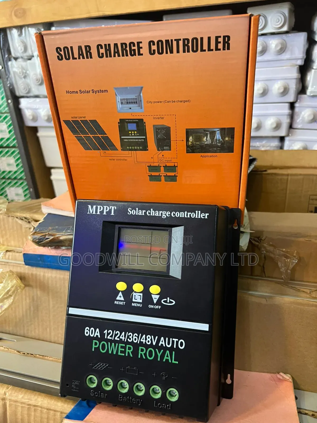 60a Interstellar Warrior MPPT Solar Charge Controller