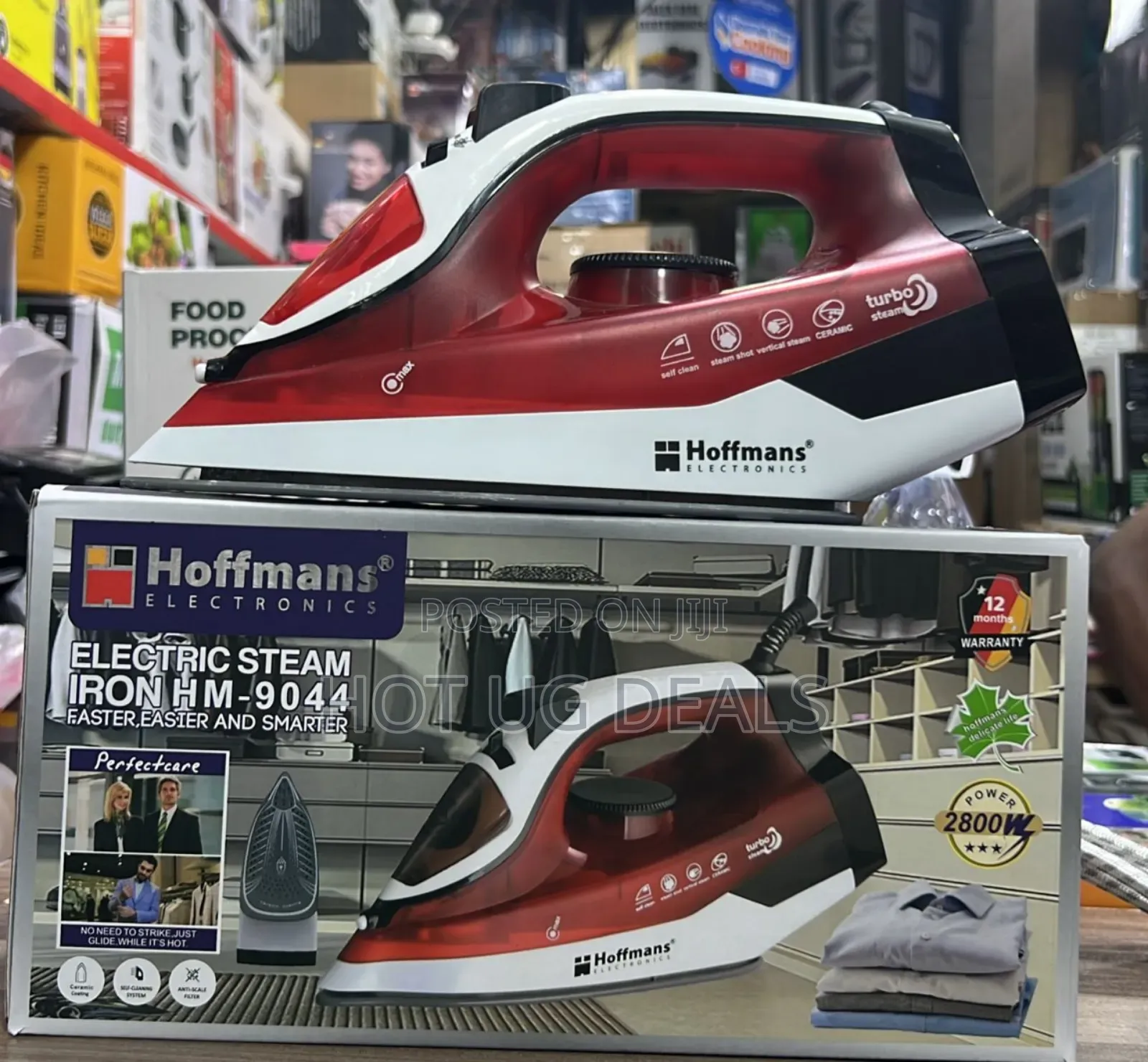 Hoffmans Electronics Electric Steam Iron Hm-9044
