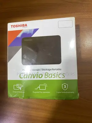 1tb Toshiba Canvio Portable External Hard Drive for Laptops Desktops