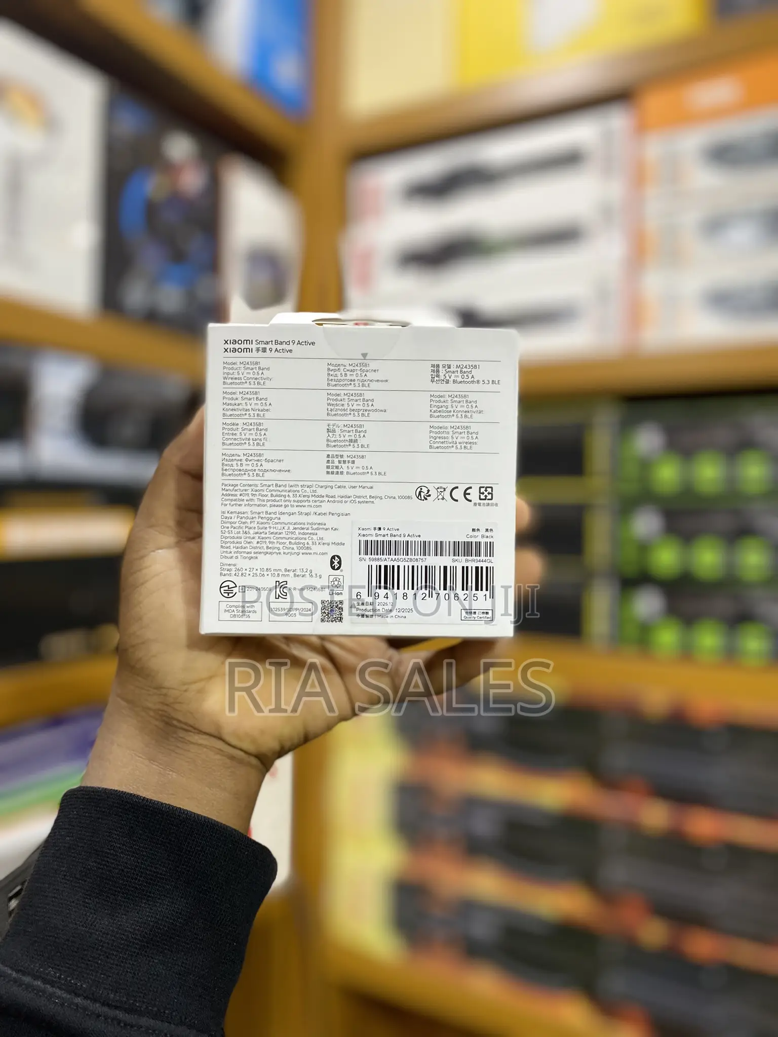 Xiaomi Smart Band 9 Active Smart Watch Fitness Tracker