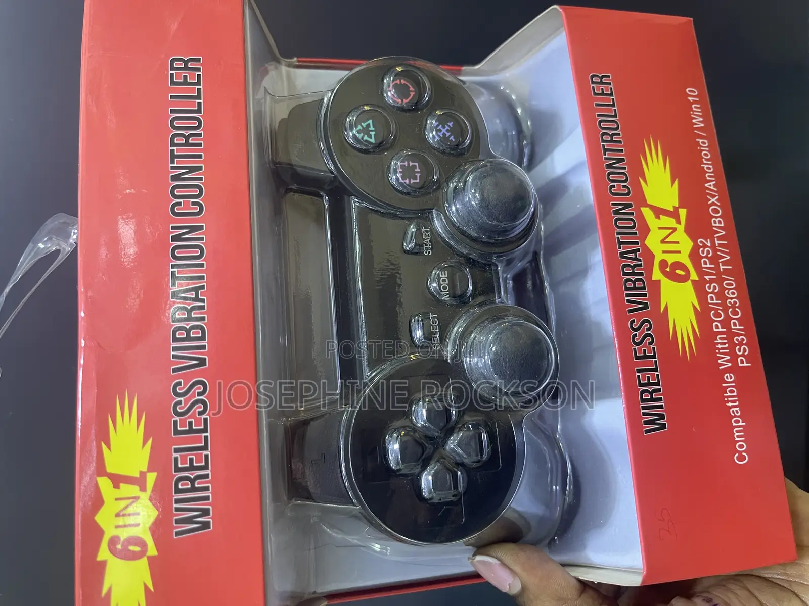 Wireless Vibration Controller