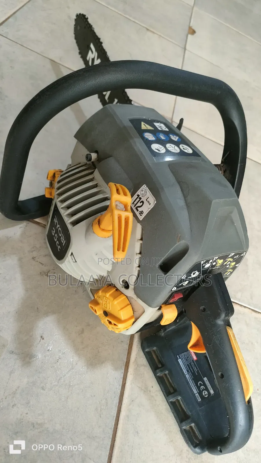 Uk Used Ryobi Rcs3535cb Petrol Chainsaw.