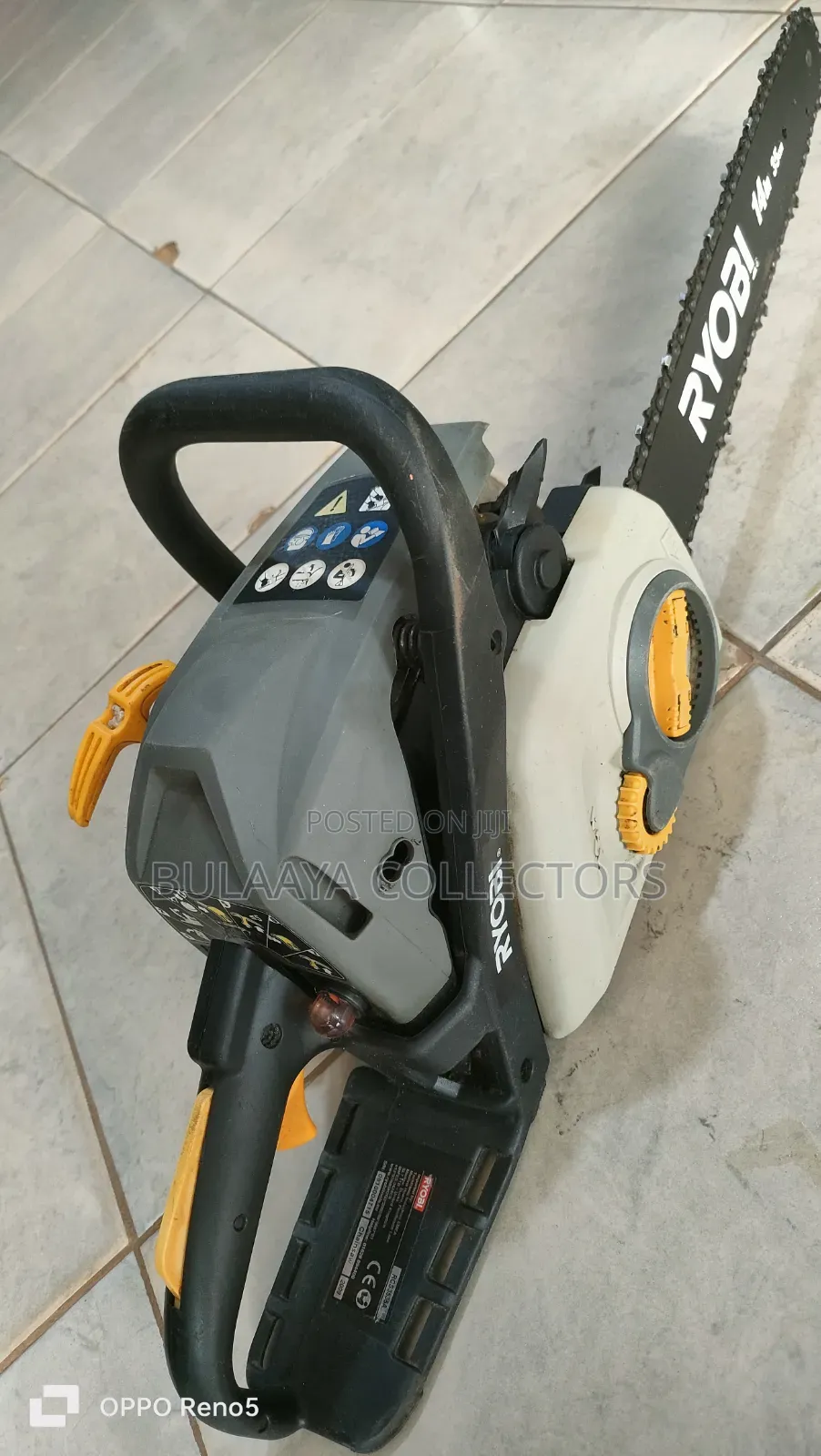 Uk Used Ryobi Rcs3535cb Petrol Chainsaw.