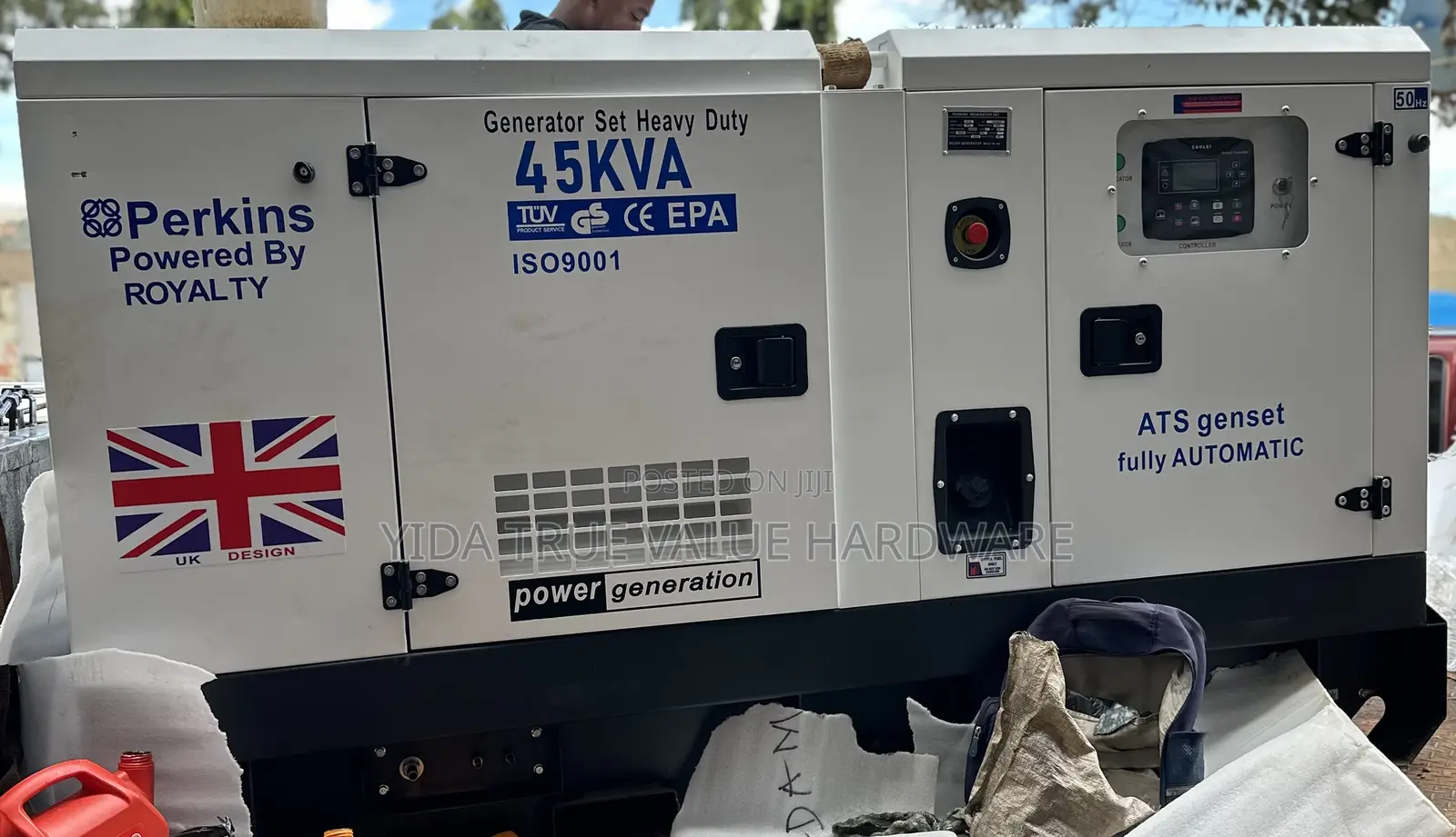 Perkins Generator 45 Kva