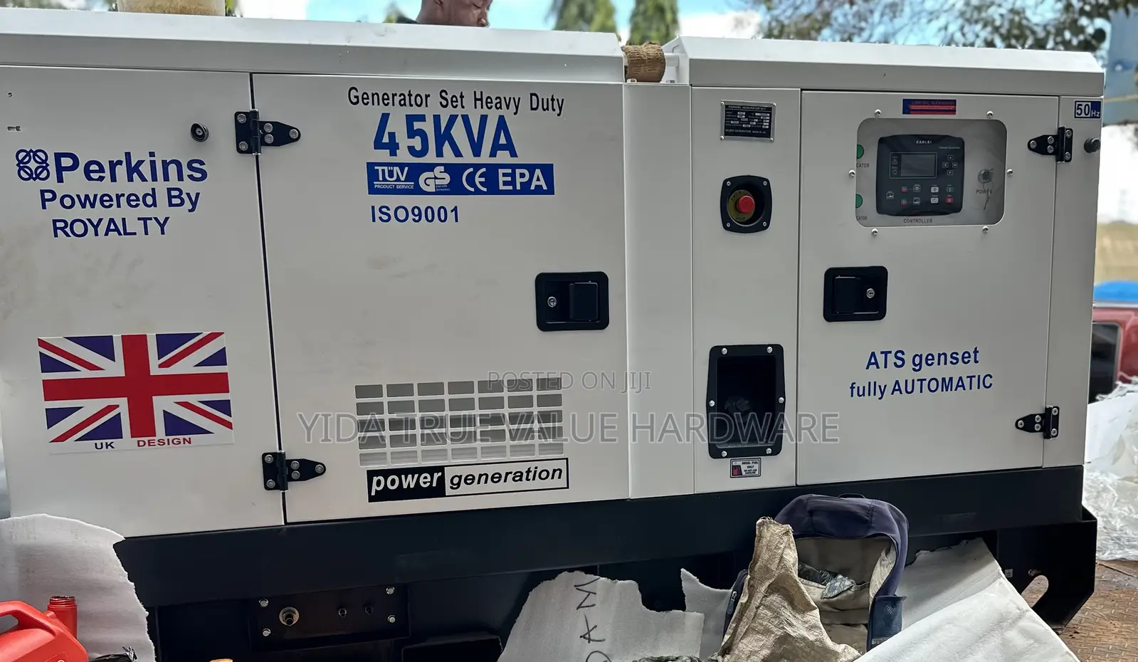 Perkins Generator 45 Kva