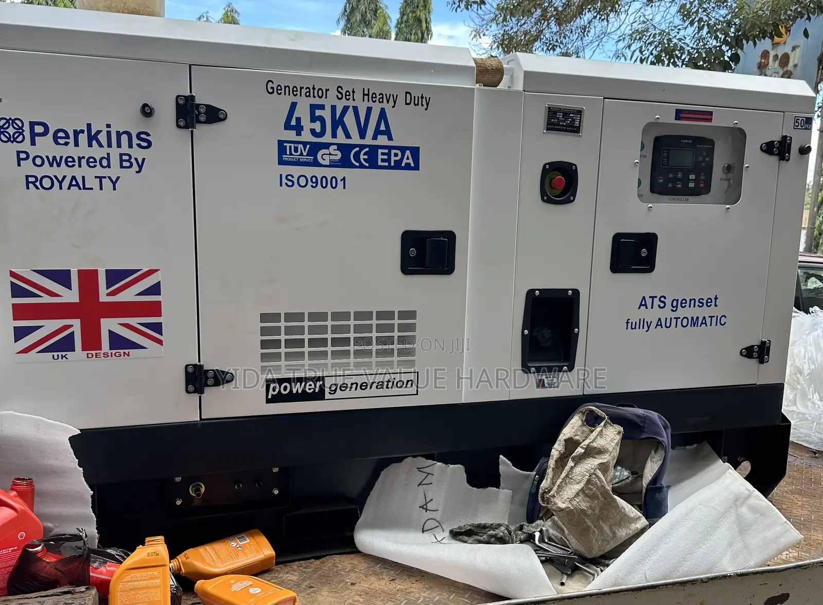 Perkins Generator 45 Kva