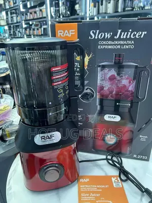 Raf Industrial Big Mouth Slow Juicer - Maroon