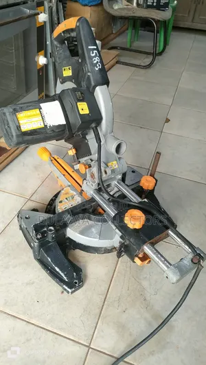 Uk Used Evolution Rage3 Sliding Compound Mitre Saw, Laser Guided.