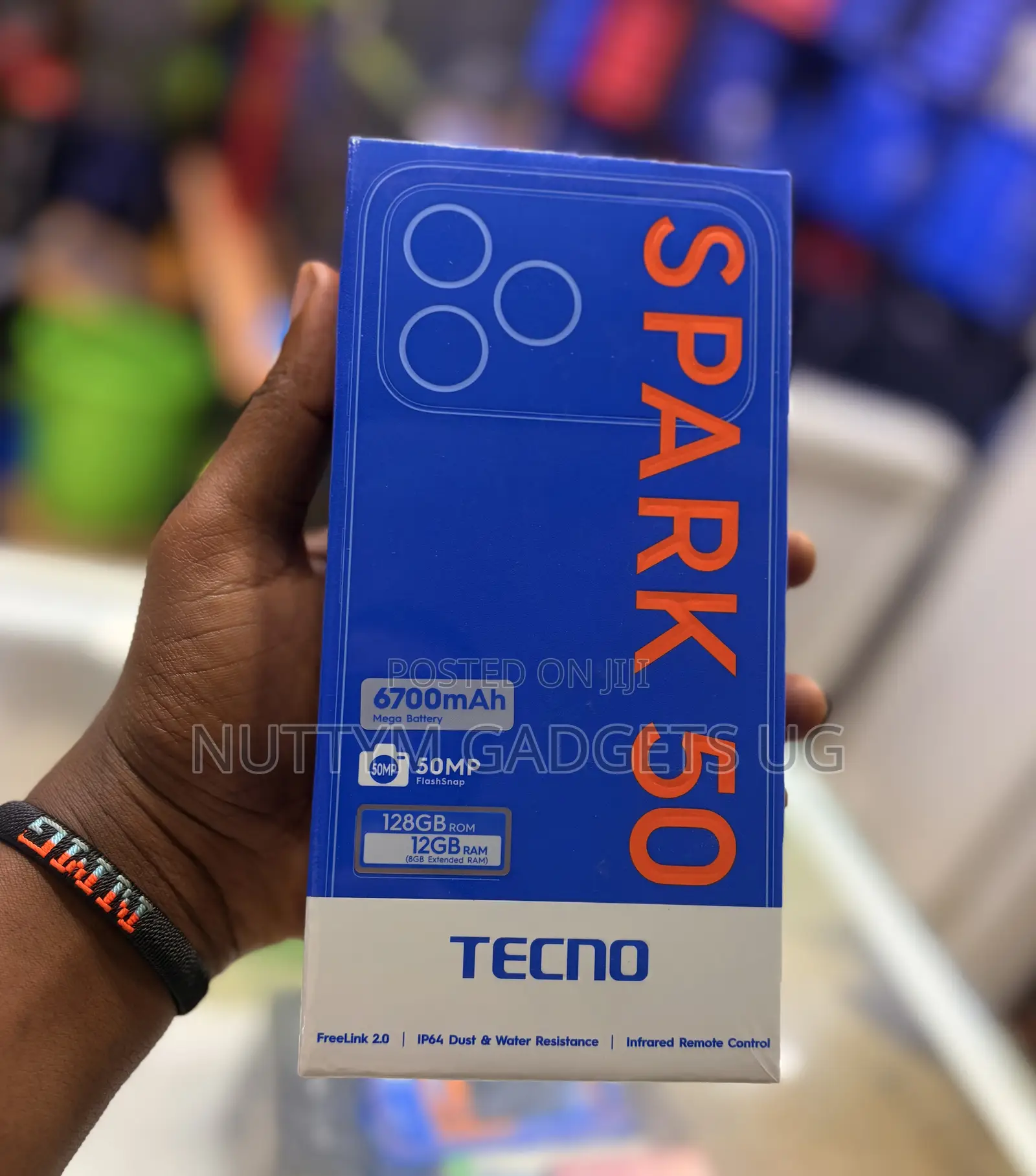 New Tecno Spark 50 128 GB Black
