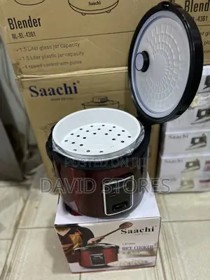 Saachi 1.8l Automatic Rice Cooker With Steamer