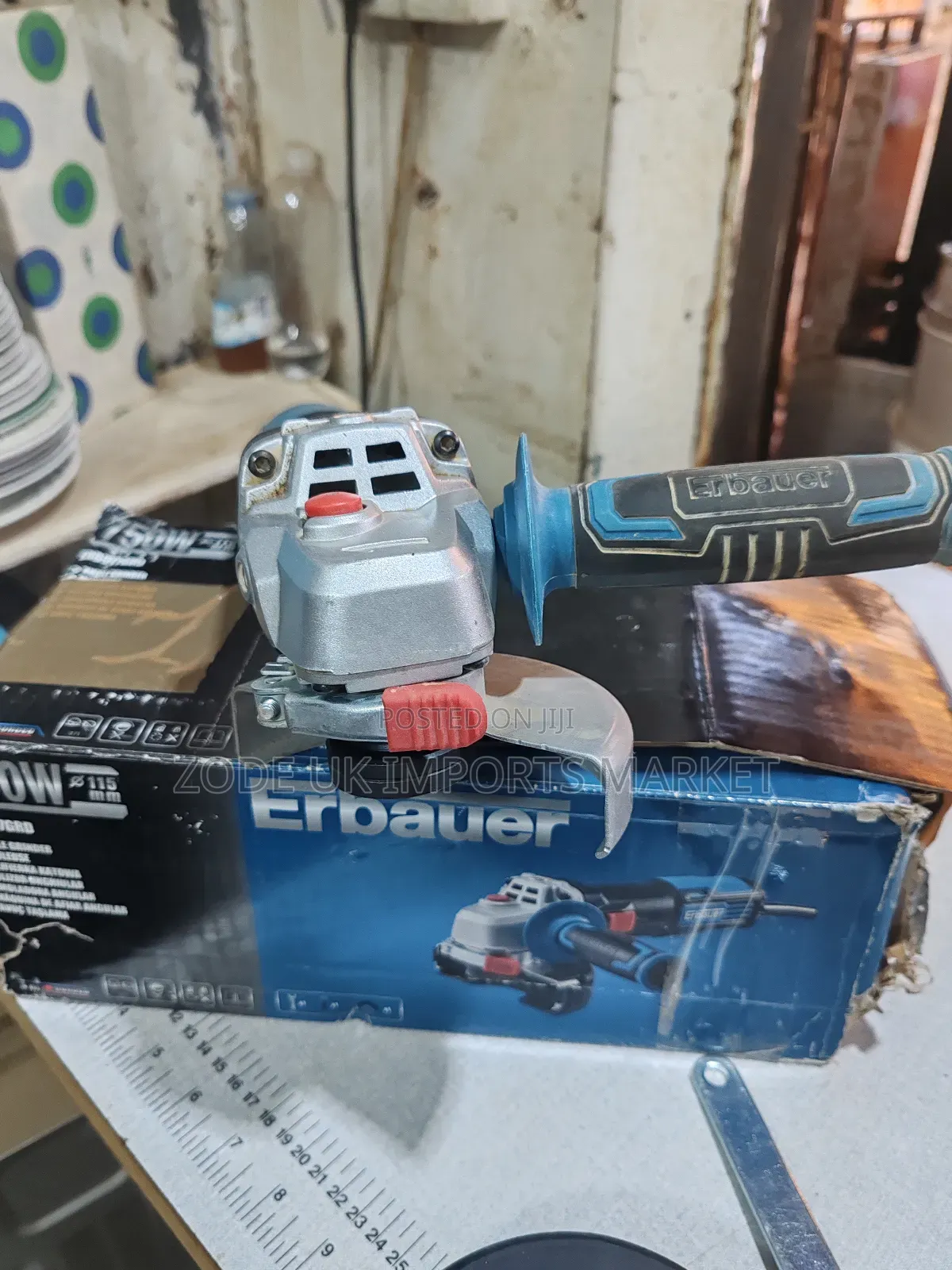 Erbauer 750w Portable Angle Grinder