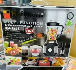 Hoffman 4-in-1 Multifunctional Blender/Food Processor.