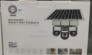 3 Lens Solar PTZ Camera System/360-Degree Outdoor Smart CCTV
