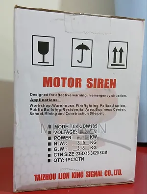 Lion King Industrial Motor Siren