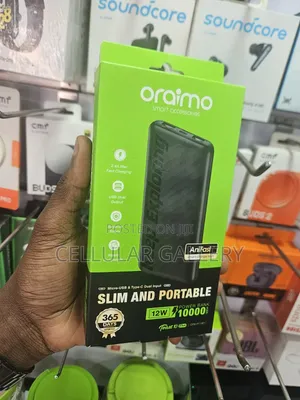 Oraimo Power Bank 12w, 10000mah