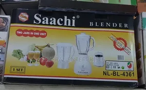 Saachi 3-in-1 Blender (Model Nl-Bl-4361).