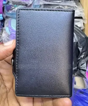 Brown Leather Card Holder Wallet