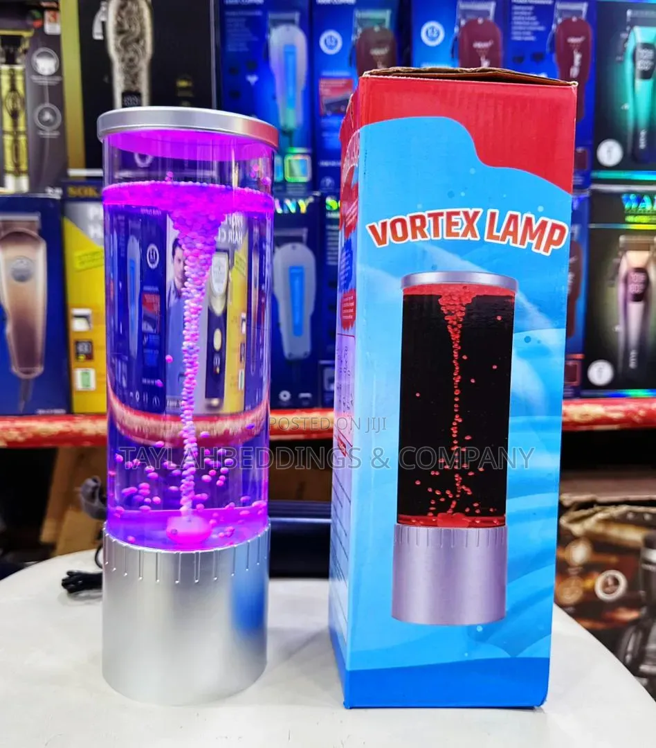 Volcano Mood Lamp With Rgb Lights Water-activated Lava Effect