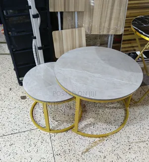 2in1 Nesting Table Round Coffee Table