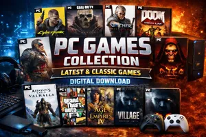 Pc Games Collection | Latest and Classic Games | Digital Download |
