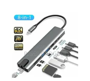 Heatz Zt101 Type-C 8 in 1 Hub.