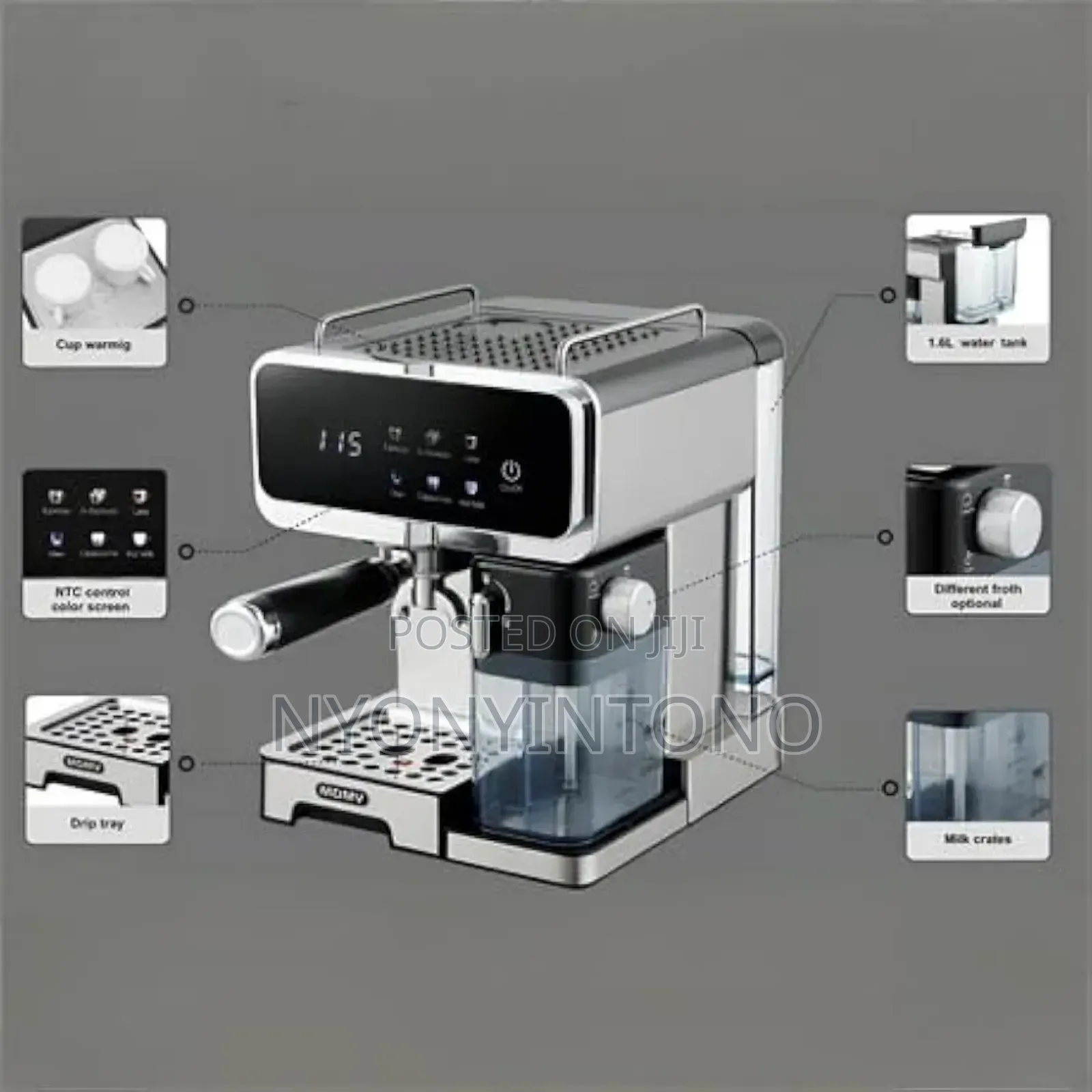 Digiwave Fully Automatic Coffee Machine Japan Ulkan Pump Dwcm1600