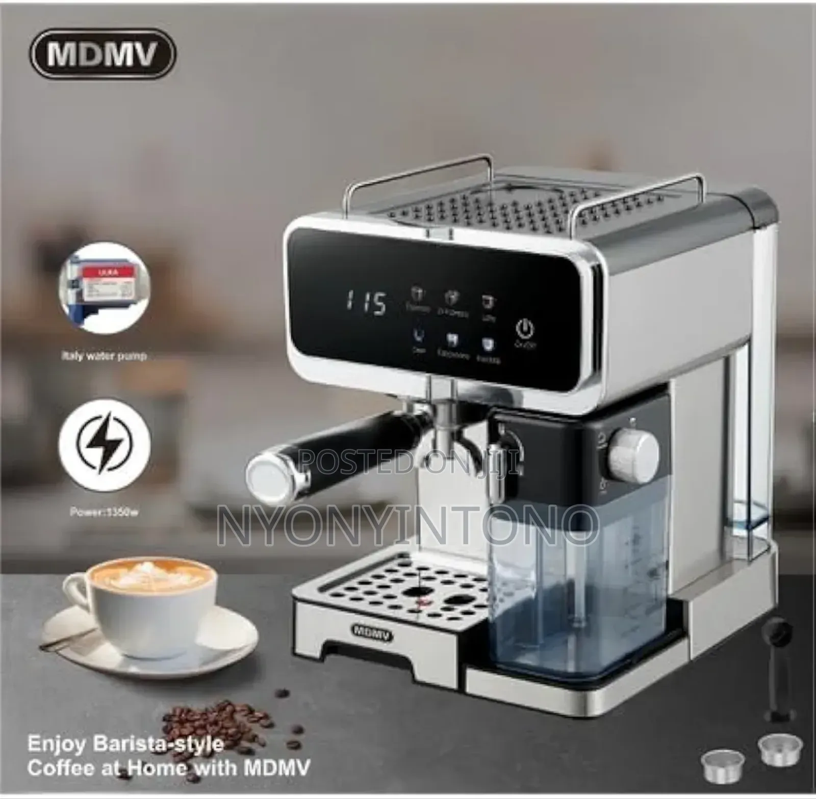 Digiwave Fully Automatic Coffee Machine Japan Ulkan Pump Dwcm1600
