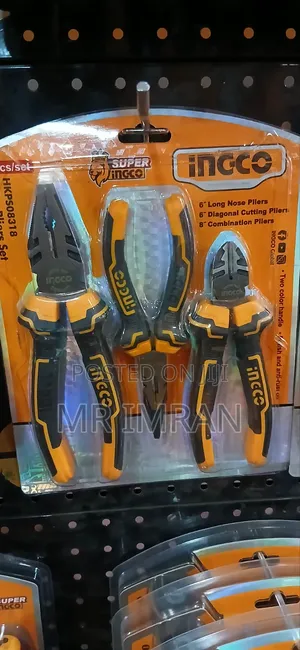 3-Piece Pliers Set